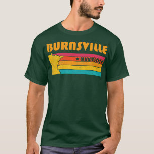 Burnsville Minnesota Vintage Distressed Souvenir T-Shirt
