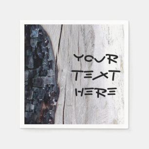 Burnt Bark Paper Napkin