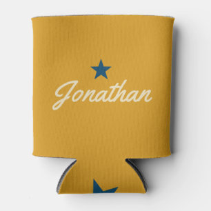 Burnt Buttercup Vintage BL Star Signature Can Cooler