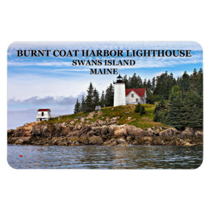 Burnt Coat Harbor Lighthouse, Maine Flexi Magnet