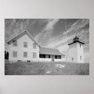 Burnt Coat Harbour Light Station Poster