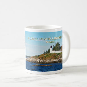 Burnt Island Lighthouse, Maine Mug