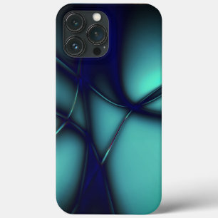 Burnt mint cyan under bright lines look like cord iPhone 13 pro max case