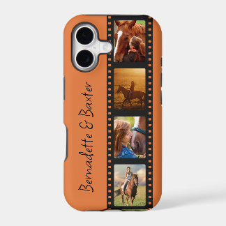 Burnt Orange 4 Photo Horse Pet Name