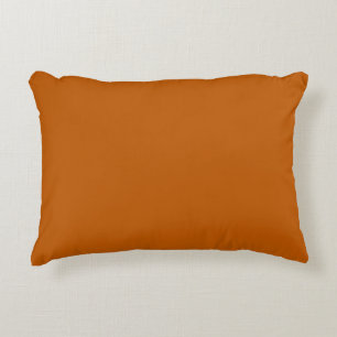 Burnt Orange Accent Pillow