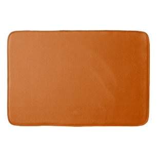Burnt Orange Bath Mat