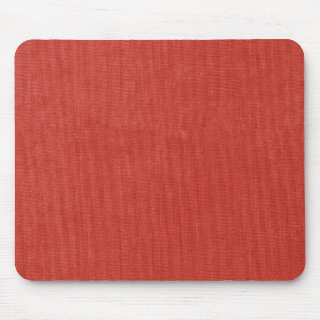 Burnt Orange Canvas Background Mouse Mat (Front)