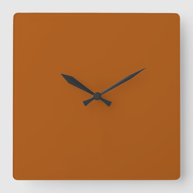 Burnt Orange Clock (Front)