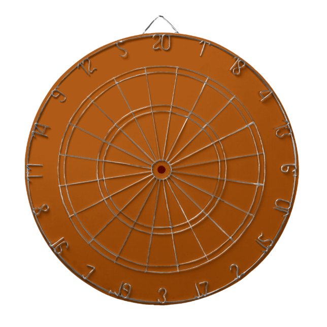 Burnt Orange Dart Board (Front)