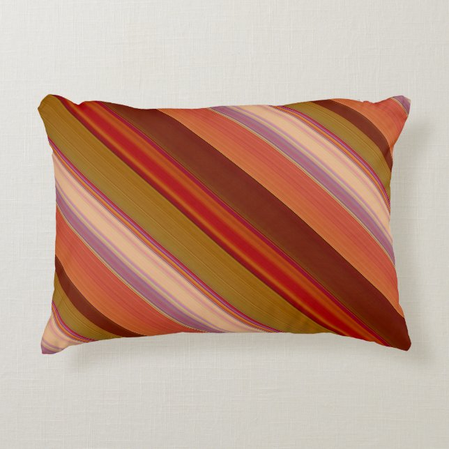 Burnt Orange Decorative Cushion (Front)