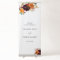 Burnt Orange Floral Rustic Fall Welcome Wedding