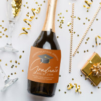 Burnt Orange Graduate Custom Graduation Party