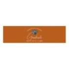 Burnt Orange Graduate Custom Graduation Party