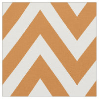 Burnt Orange Modern Chevron Large Scale