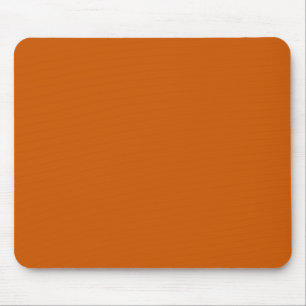 Burnt orange mouse mat