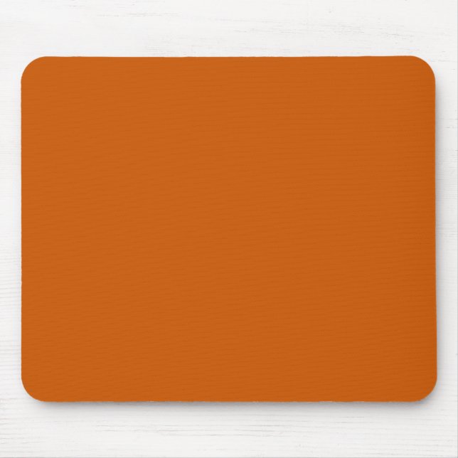 Burnt orange mouse mat (Front)