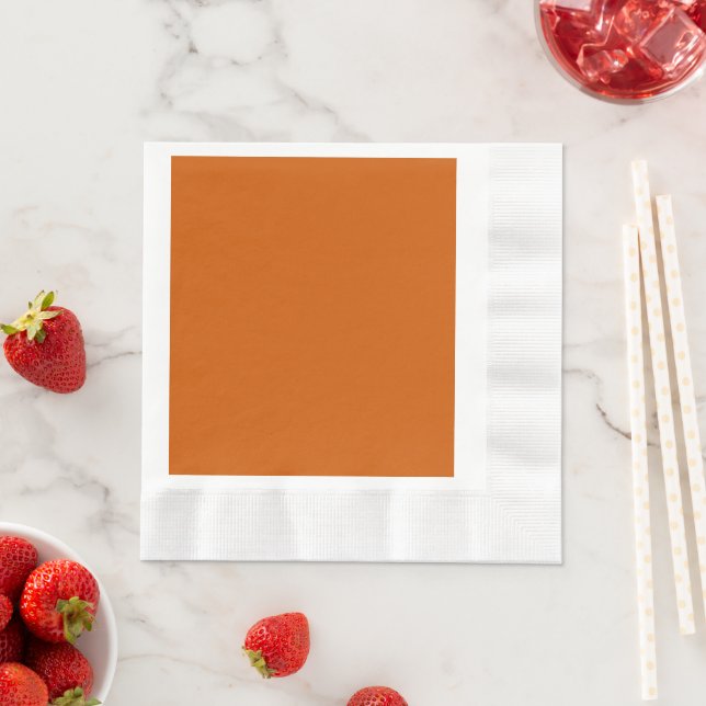 Burnt Orange Napkin (Insitu)