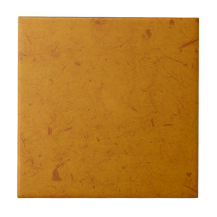 Burnt Orange Papyrus Tile