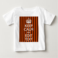 Burnt Orange Personalise This Keep Calm Classic