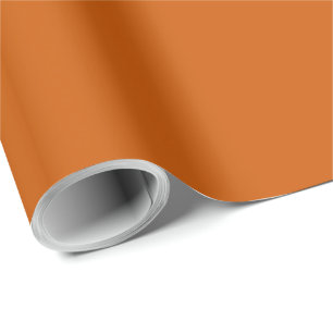Burnt Orange Premium Colour Matched Wrapping Paper