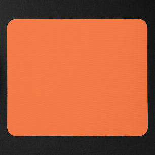 Burnt Orange Solid Colour Mouse Mat