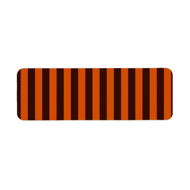 Burnt Orange Stripes Retro Style Customise This! (Front)