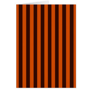 Burnt Orange Stripes Vertical
