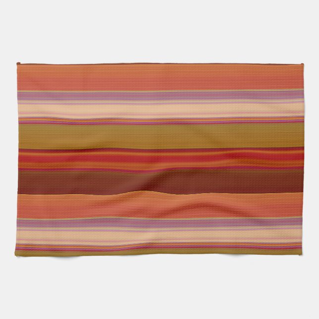 Burnt Orange Tea Towel (Horizontal)