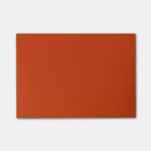 Burnt Orange Template Post-it Notes