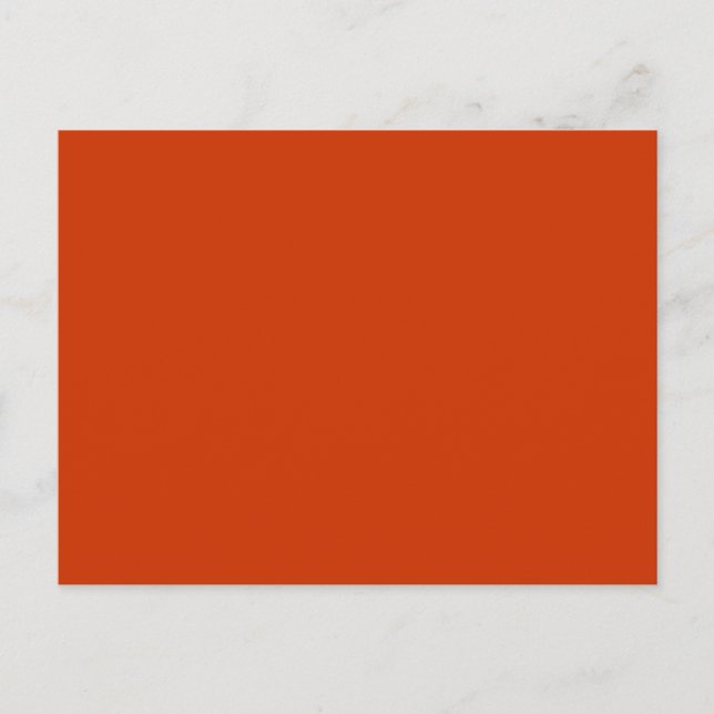Burnt Orange Template Postcard (Front)