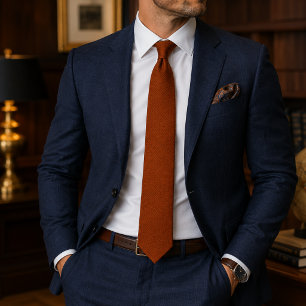 Burnt Orange Tie