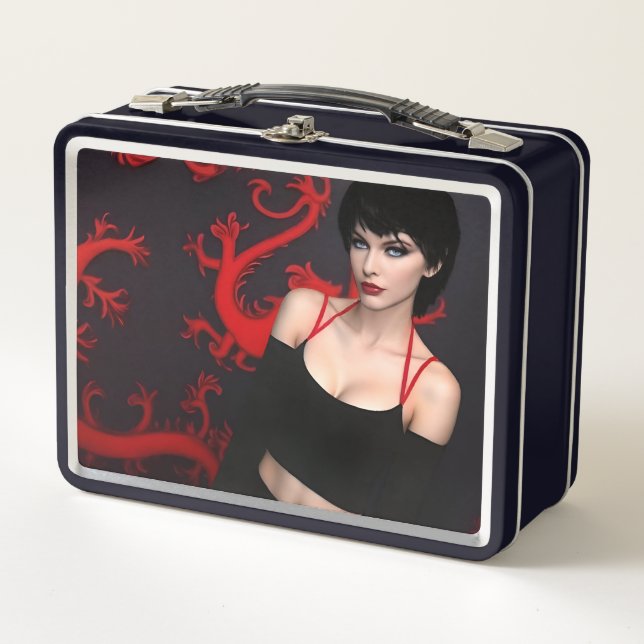 Burnt Out Souls metal lunchbox (Front)