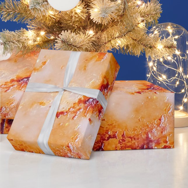 Burnt paper texture print design (Holidays)