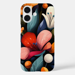 Burnt Petal Storm iPhone 16 Case