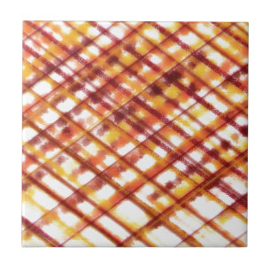 Burnt Plaid Tile
