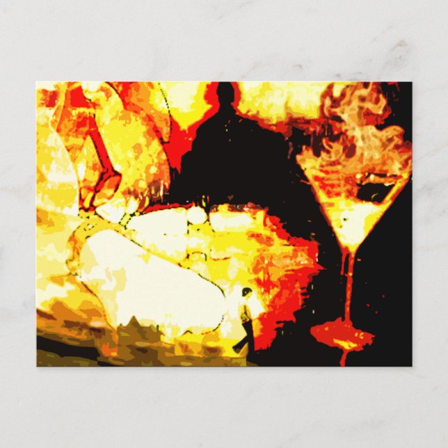 burnt. postcard (Front)