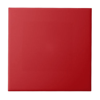 Burnt Red Background Tile