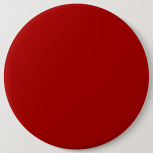 Burnt Red Solid Colour 6 Cm Round Badge