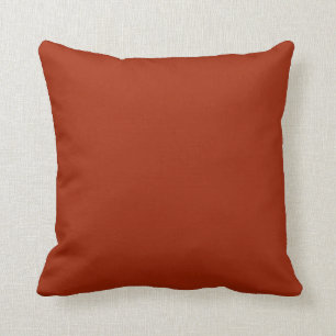 Burnt Red -  (solid colour)  Cushion