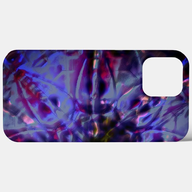 Burnt rough texture dark violet to stained purple  Case-Mate iPhone case (Back (Horizontal))