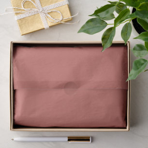 Burnt Sienna Spring And Summer Trending Color Tissue Paper