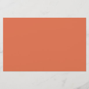 Burnt Sienna Stationery