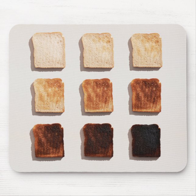 Burnt Toast Mouse Mat (Front)