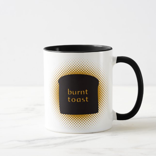 Burnt Toast Mug (Right)