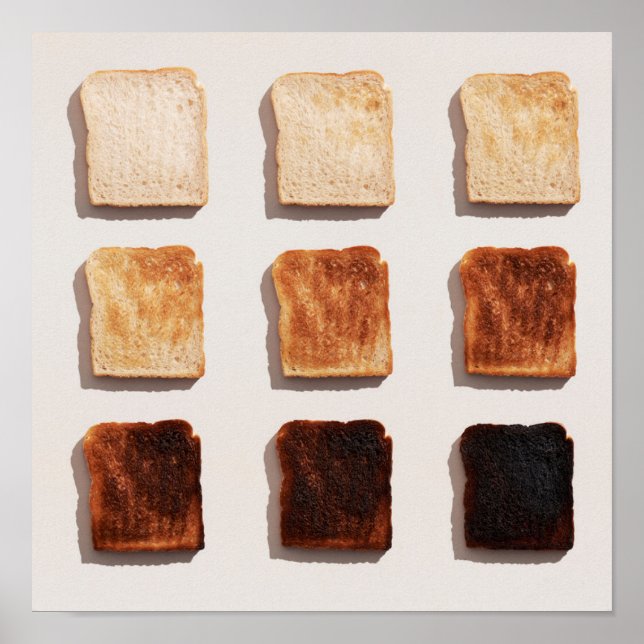 Burnt Toast Poster (Front)