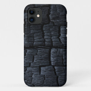 Burnt Wood Charcoal iPhone 11 Case
