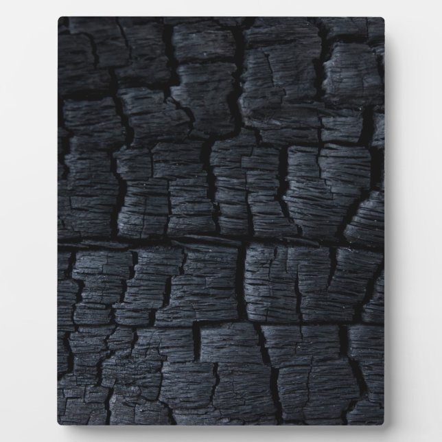 Burnt Wood Charcoal Plaque (Front)