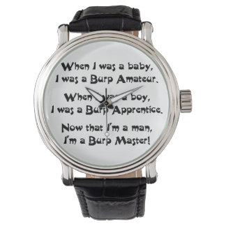 Burp Master Watch