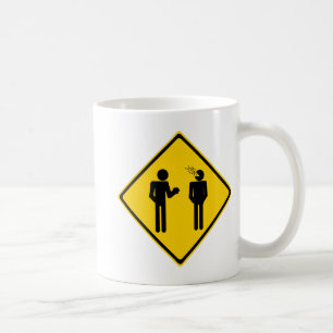 Burp Road Sign Coffee Mug