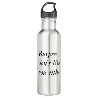 Burpees Water Bottle